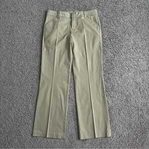 Dickies Pants Relaxed Khaki Bootcut Womens 8